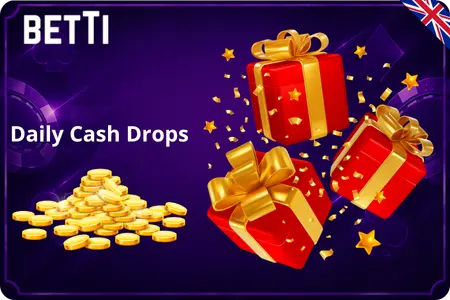 Betti Casino Daily Cash Drops