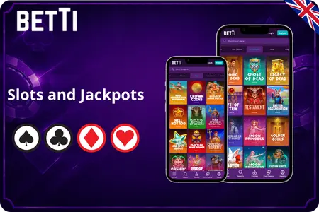 Betti Casino UK progressive jackpot