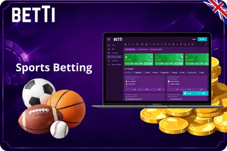 Betti Casino UK sportsbook covers